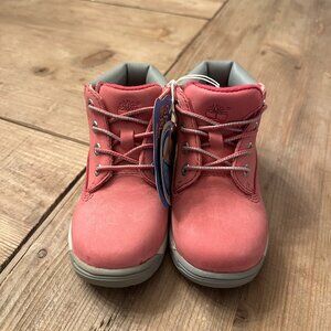 Timberland Pink Boots NWT size 8